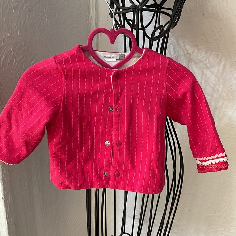 Reversible Catimini jacket for 9 month girl